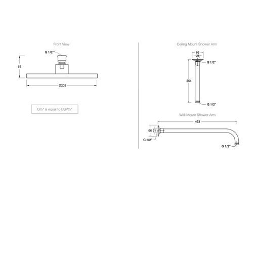 Kohler RainCan 200mm Round Shower Head