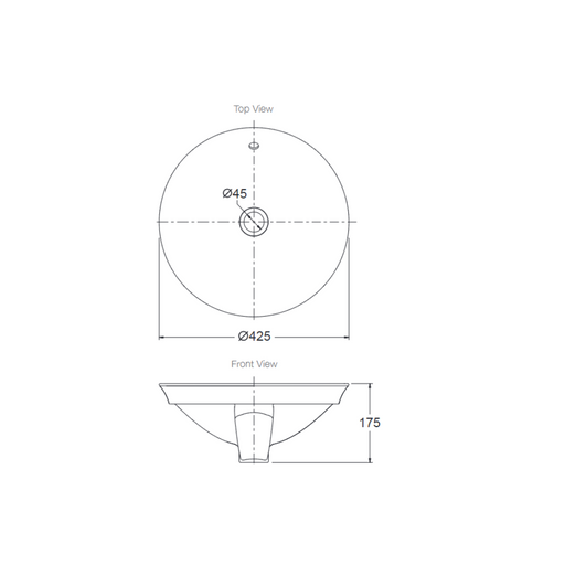 Kohler Veil Square Vessel Basin