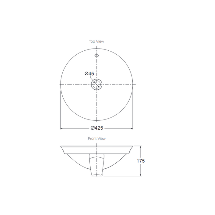 Kohler Veil Square Vessel Basin