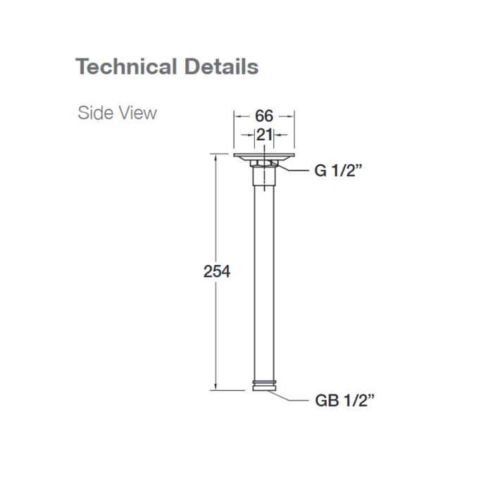 Kohler Ceiling Mount Shower Arm