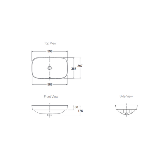 Kohler ModernLife Vessel Basin with & without Tap Hole