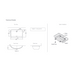 Kohler Ladena Undercounter Basin 686mm