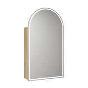 Aulic Canterbury Arch LED Carita Shaving Cabinet 500mm