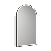 Aulic Canterbury Arch LED Carita Shaving Cabinet 500mm