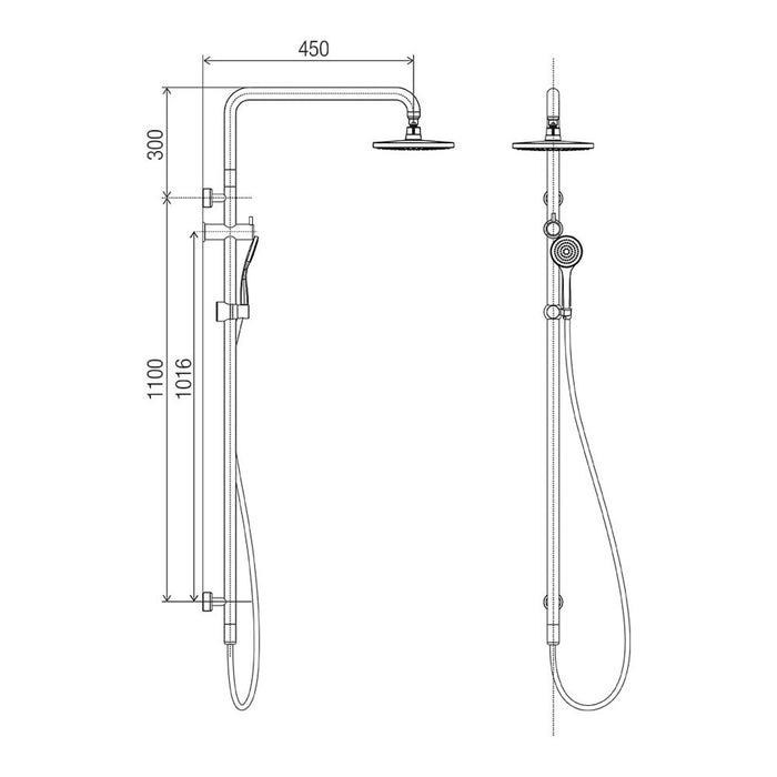 Conserv Linear Twin Waters™ - Top Inlet