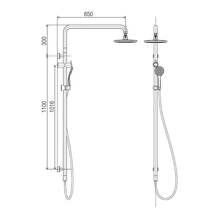 Conserv Linear Twin Waters™ - Top Inlet