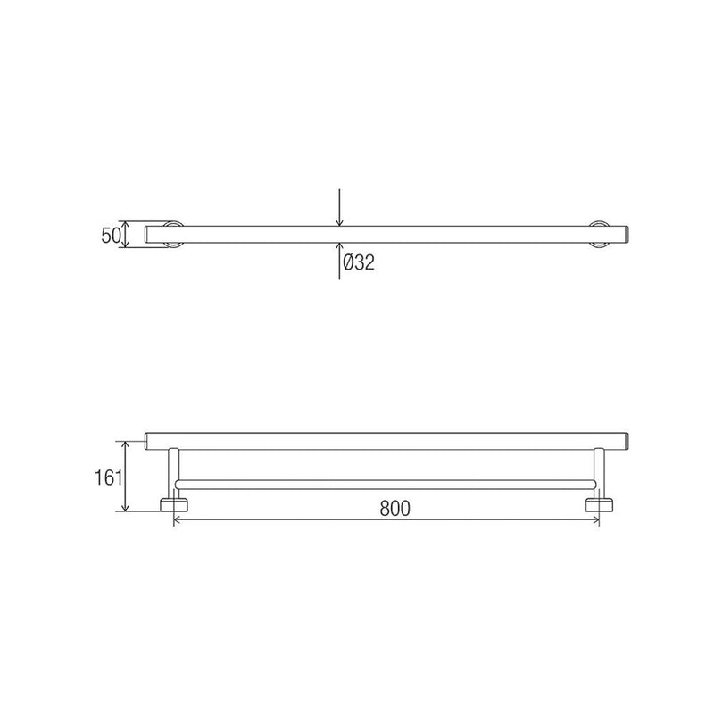 Conserv Linear Towel Grab Rail "D"