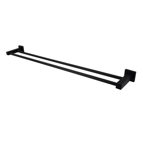 Modern National Lux Double Towel Rail 600mm