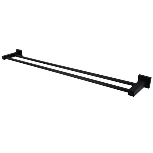 Modern National Lux Double Towel Rail 750mm