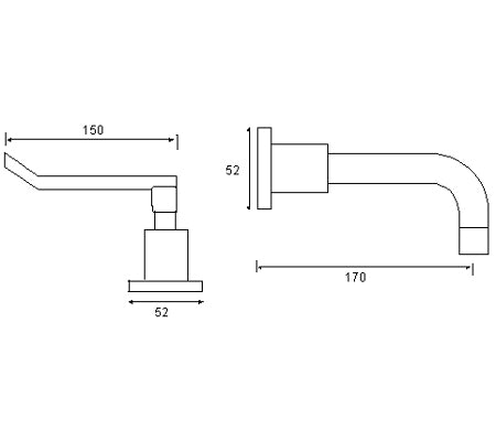 Millennium Waterpoint Lever Bath Set