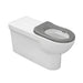 Johnson Suisse Life Assist wall faced Pan P trap incl white SF seat & STND CNCTR