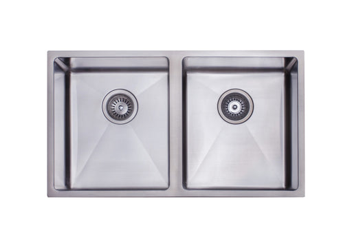 Modern National Double Bowl Sink  760 X 440 X 200MM - 26L + 26L