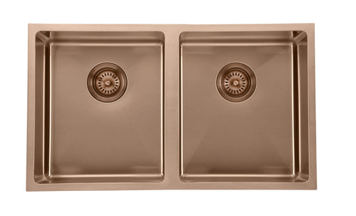 Modern National Double Bowl Sink  760 X 440 X 200MM - 26L + 26L