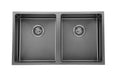 MODERN NATIONAL Double Bowl Sink  760 X 440 X 200MM - 26L + 26L