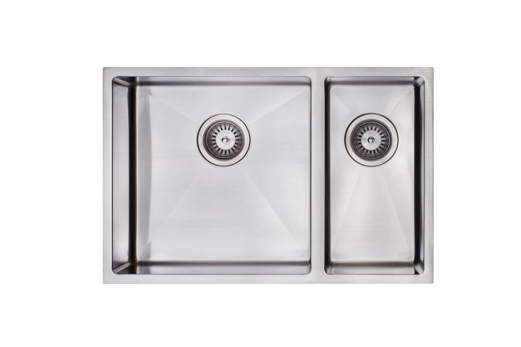 Modern National One & Half Bowl Sink  670x440x200/180MM - 14L + 31L