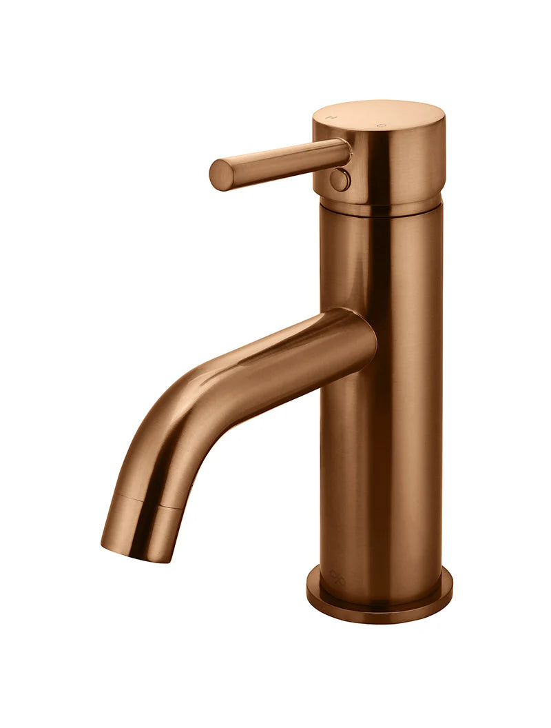 Meir Round Basin Mixer Curved