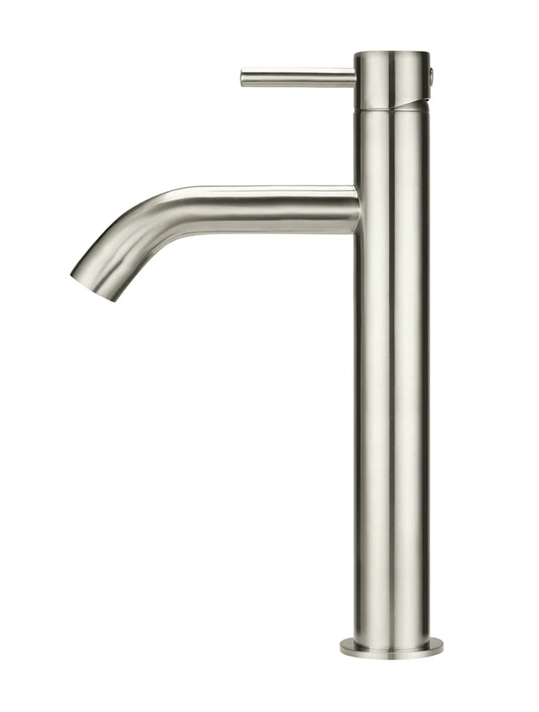 Meir Piccola Tall Basin Mixer Tap with 130mm Spout