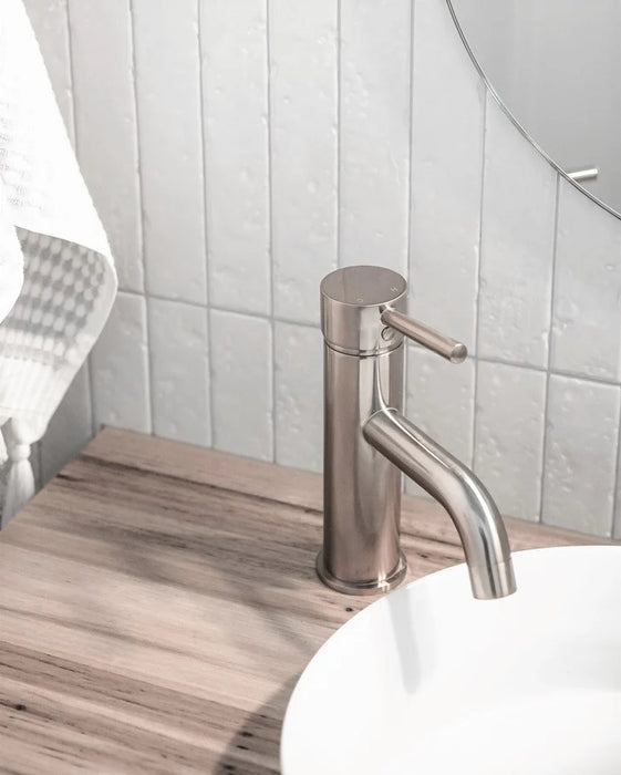 Meir Piccola Basin Mixer Tap champagne