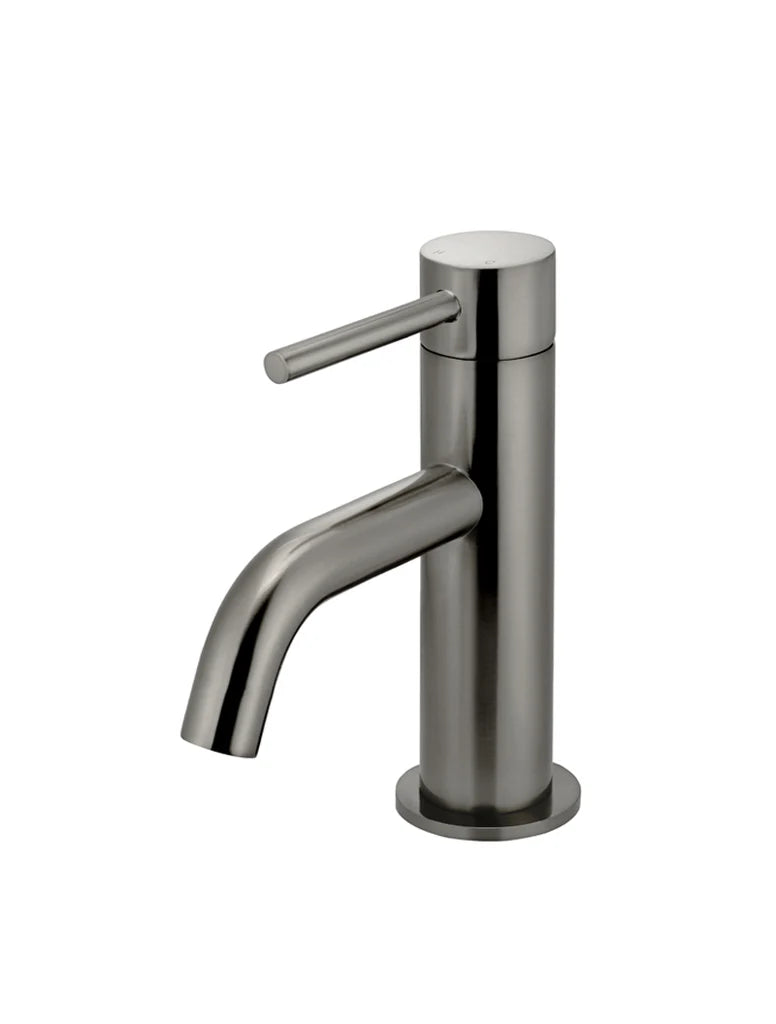 Meir Piccola Basin Mixer Tap gun metal