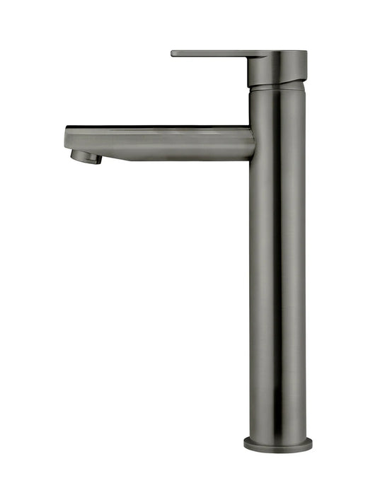 Meir Round Tall Basin Mixer - Paddle Handle