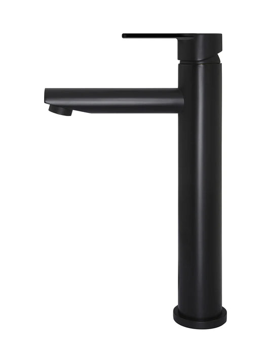 Meir Round Tall Basin Mixer - Paddle Handle