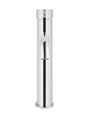 Meir Round Tall Basin Mixer Curved chrome