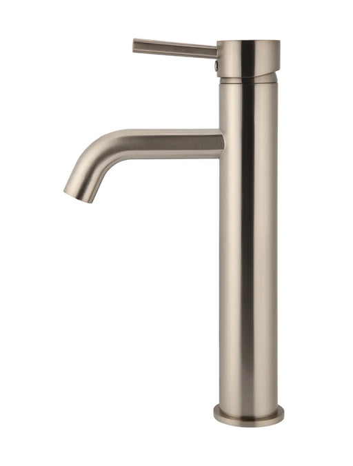 Meir Round Tall Basin Mixer Curved