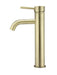 Meir Round Tall Basin Mixer Curved tiger bronze