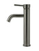 Meir Round Tall Basin Mixer Curved gun metal