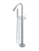 Meir Round Freestanding Bath Spout and Hand Shower