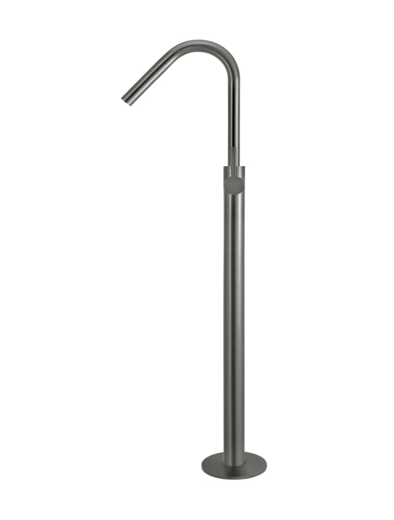Meir Round Freestanding Bath Spout and Hand Shower