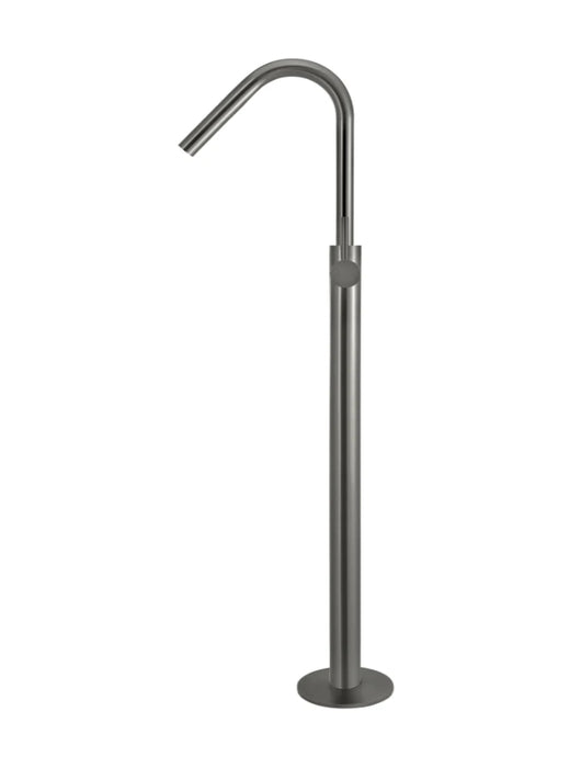Meir Round Freestanding Bath Spout and Hand Shower