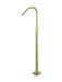 Meir Round Paddle Freestanding Bath Spout and Hand Shower