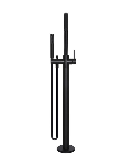 Meir Round Paddle Freestanding Bath Spout and Hand Shower