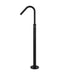 Meir Round Paddle Freestanding Bath Spout and Hand Shower