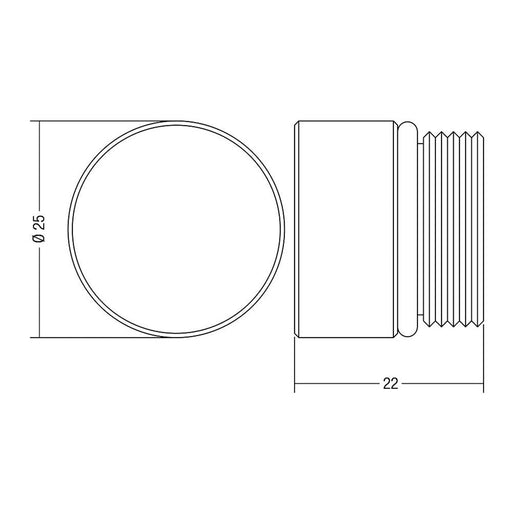 Conserv Meter-Beater® Spindle Flush Plug