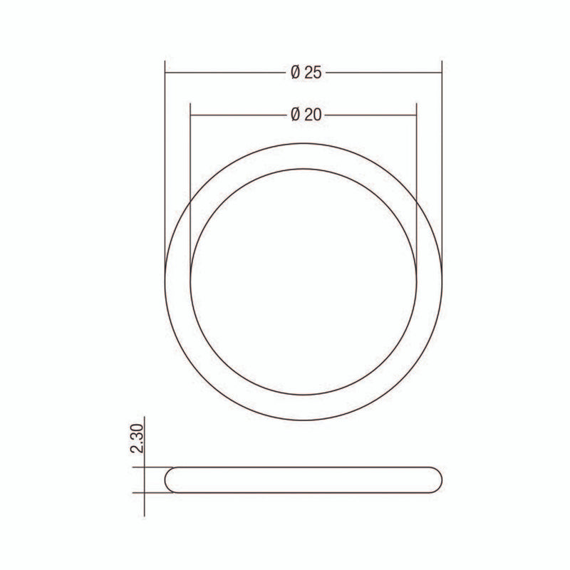 Conserv Meter-Beater® 1/2" Valve Body O-Ring Seal