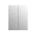 Naga 600mm Shaving Mirror Cabinet  PVC  Pencil Edge