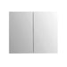 Naga 790mm Shaving Mirror Cabinet PVC Pencil Edge