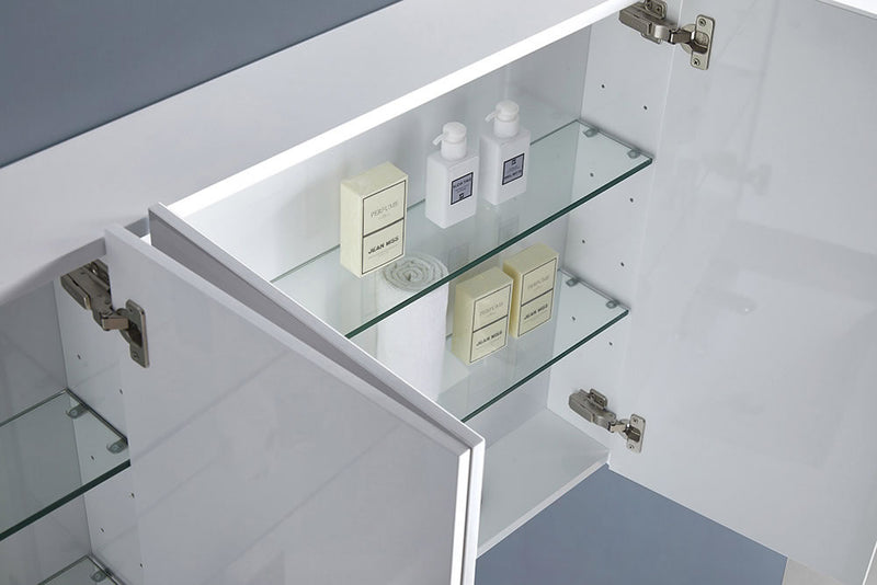 BNK Naga 1500mm Shaving Mirror Cabinet PVC Pencil Edge