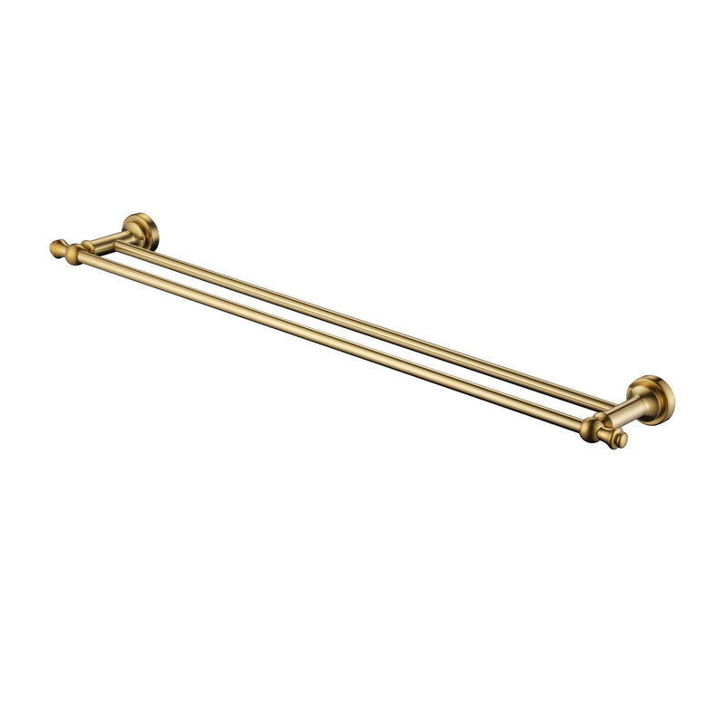 Modern National Medoc Double Towel Rail 750mm