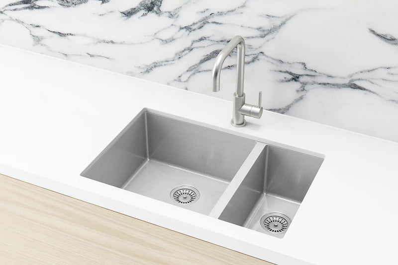 Meir Lavello Kitchen Sink - One & Half Bowl 670 x 440