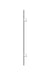 Meir Heated Vertical Towel Rail