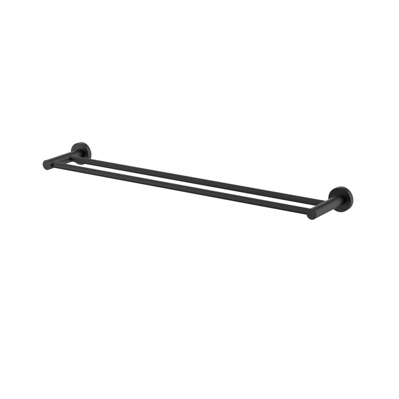 Modern National Mirage Double Towel Rail 600mm