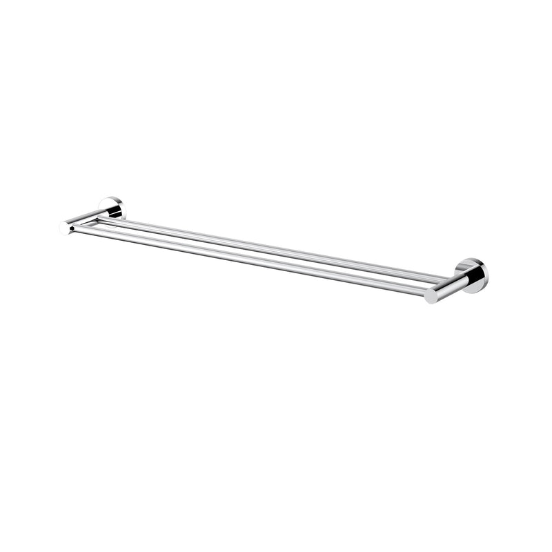 Modern National Mirage Double Towel Rail 600mm