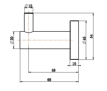 Modern National Mirage Single Robe Hook