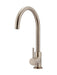 Meir Round Gooseneck Kitchen Mixer Tap