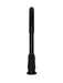 Meir Round Gooseneck Kitchen Mixer Tap with Paddle Handle