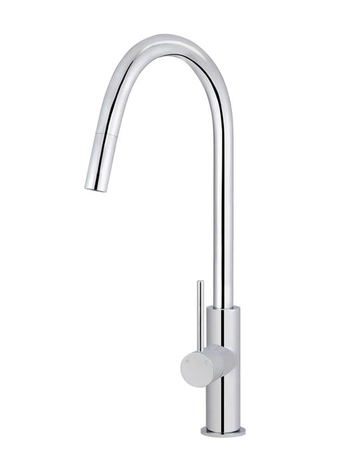 Meir Round Paddle Piccola Pull Out Kitchen Mixer Tap