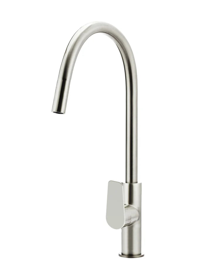 Meir Round Paddle Piccola Pull Out Kitchen Mixer Tap